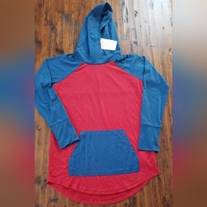 LuLaRoe Amber Lightweight Hoodie Long Sleeve Shirt Size Small - New
